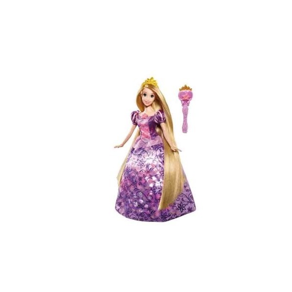 Mattel - Disney Princesses - W4230 - Poupées mannequins - Princesse Raiponce enchantée