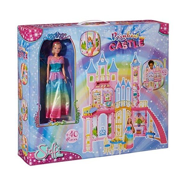 Simba 105733467 Steffi Love Rainbow Castle