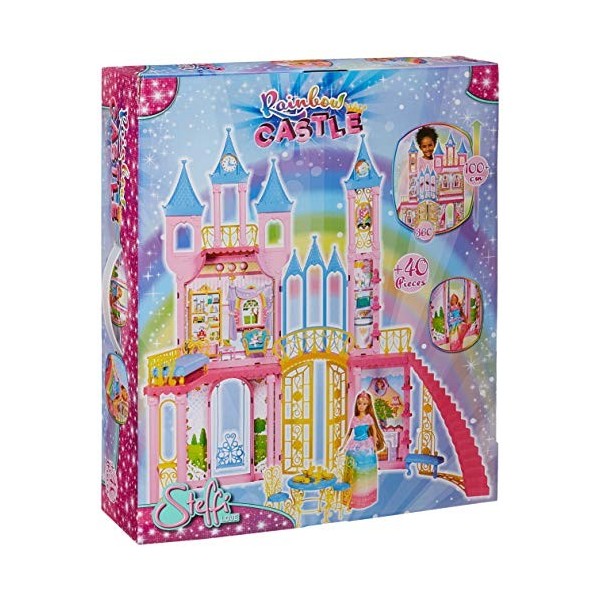 Simba 105733467 Steffi Love Rainbow Castle