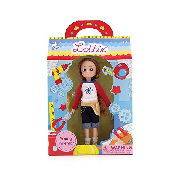 Lottie Young Inventor STEM Doll, Stem Toys for Girls & Boys, Smart Toys for Kids, Steam Toys, Maker Toys for Kids