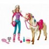 Barbie - V5721 - Poupée Mannequin et Son Cheval