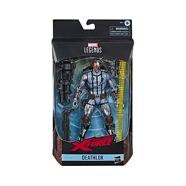 Hasbro Marvel Legends Series Deluxe Figurine daction de Collection Deathlok 15,2 cm Inspiré des Comics Marvel Design et Acce