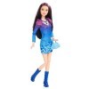 Barbie - X7872 - Poupée Mannequin - Fashionista Black Hair - Bleu