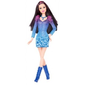 Barbie - X7872 - Poupée Mannequin - Fashionista Black Hair - Bleu