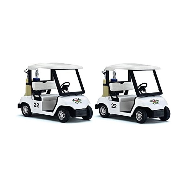 KiNSFUN Lot de 2 chariots de golf à tirer