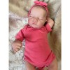 Poupées Reborn Réalistes pour Nouveau-Né, 48 Cm, 19 Pouces, Poupée Endormie, Détails Faits À La Main, Peintes avec des Poupée