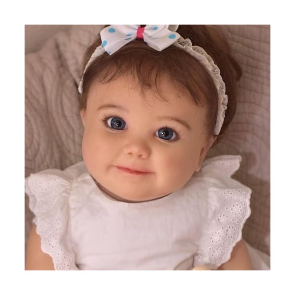 Born Dolls Poupées bébé Reborn réalistes 23 pouces poupées de nouveau-né enfant poupées nouveau-né réalistes veines visibles 