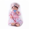 VVLXRIC BéBé Fille PoupéE, 18Pouces Sucré Bebe en Silicone Realiste, Jouets pour Enfants De 3 Ans Et Plus,A