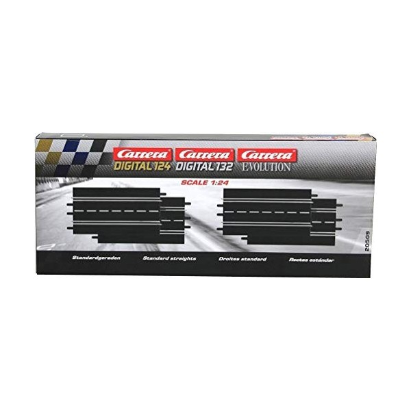 Carrera - rail et accessoire pour circuit - 20020509 - 1/24 et 1/32 - Carrera Evolution -Carrera Digital 132 et 124 - Droites