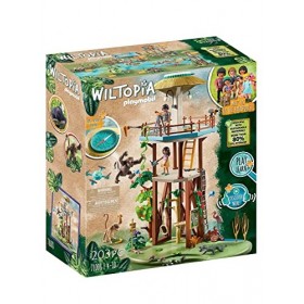 PLAYMOBIL 71008 Tour de recherche avec boussole- Wiltopia - animaux nature