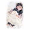 VVLXRIC Poupee en Silicone, 18 Pouces 46 Cm Mignon BéBé Reborn RéAliste Silicone, Convient Aux Enfants De Plus De 3 Ans,A