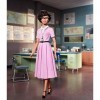 Barbie Signature Katherine Coleman Johnson, Poupée de Collection Femmes dException en Robe Rose et Cheveux Bouclés, Jouet Co