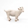 Papo- Chevreau Blanc LA Vie A LA Ferme Animaux Figurine, 51146, Multicolore