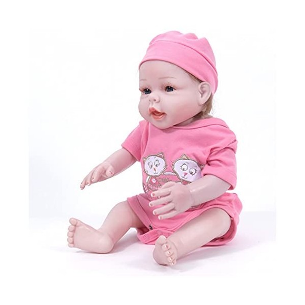 Poupées Reborn réalistes en silicone pour fille de 55,9 cm, véritable poupées, le meilleur anniversaire