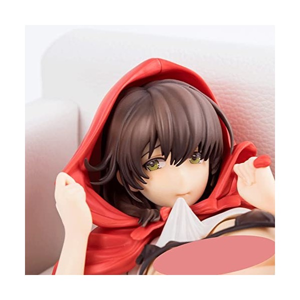 MKYOKO ECCHI Figure- Red Riding Hood Cosplay Girl 1/6-Anime Statue/Vêtements Amovibles/Adulte Jolie Fille/Modèle de Collectio