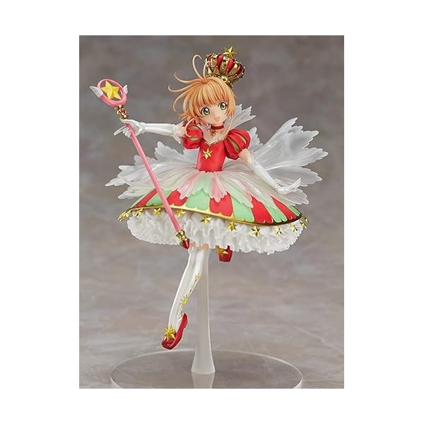 QDLONG Cardcaptor Sakura Kinomoto Sakura 25cm/9.8inch Cute Loli Beautiful Girl Anime Figure/Poupée/Statue/Modèle Action Figur