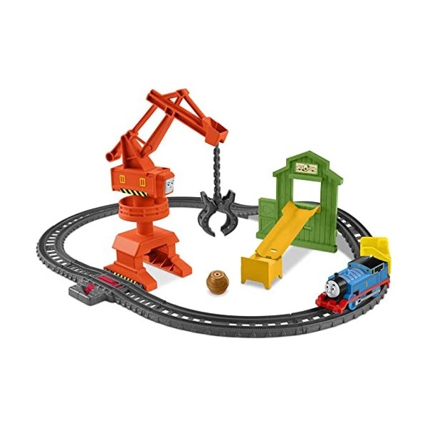 Fisher Price - Thomas and Friends: Cassia Crane & Cargo Train Set