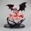 RIZWELLA Figurine danime Touhou Project - Remilia Scarlet Gungnir Ver. Modèle de personnage de dessin animé Ailes de démon S