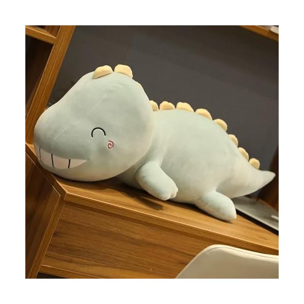 EacTEL Dinosaure Peluche Poupée Doux Dessin Animé Animal Dinosaure Peluche Oreiller Enfants Fille Cadeau Anniversaire Cadeau 