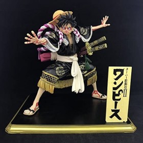 QDLONG Anime Figure One Piece Monkey D. Luffy 18cm/7.2inch Action Figure Anime Modèle/Poupée/Statut Comic Figure Personnage d