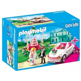 Playmobil 6871 Starter Set Couple de mariés avec Voiture