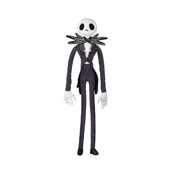 Disney Jack Skellington Peluche – LÉtrange Noël de monsieur Jack – Taille S 66 cm