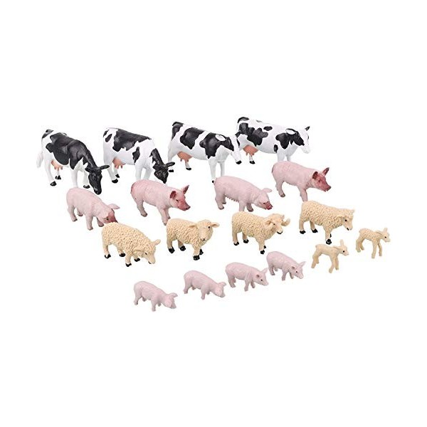 Toyland® Ensemble danimaux de la Ferme à léchelle 1:32 - La Collection de la Ferme - Animaux de la Ferme à Collectionner 1