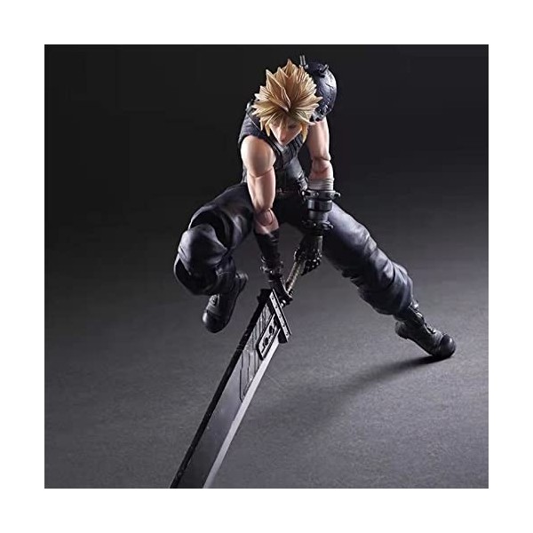 TANGMUER Version KO Final Fantasy VII Remake: Play Arts Cloud Conflife Version 2 Action Figure Modèle Poupée de Collection 