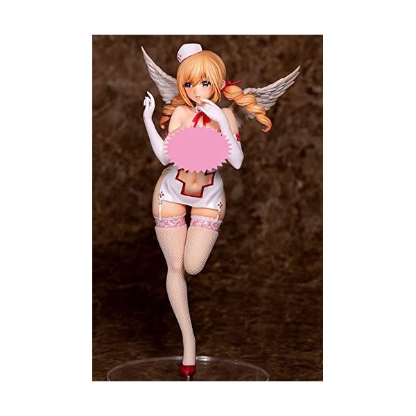 IMMANANT Figurine complète Tenshi-Chan 1/6 Chiffre danime Figurine Ecchi Gros Seins Vêtements Amovibles Statue de Personnage