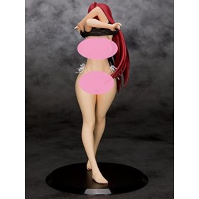 IMMANANT Chiffre danime Figurine ECCHI YOUNG HIP Cover Gal -Crimson Red- 1/7 Vêtements amovibles fille aux gros seins Modèle