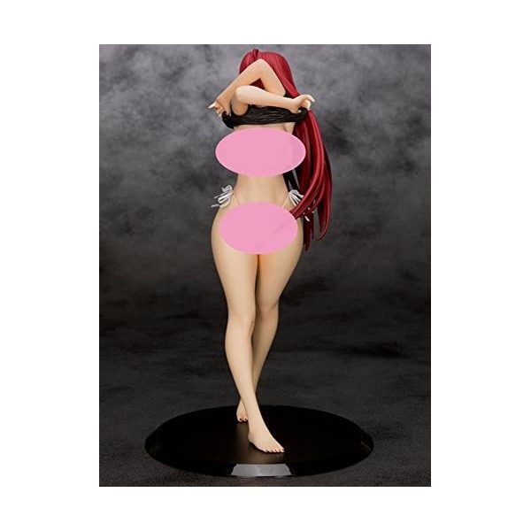 IMMANANT Chiffre danime Figurine ECCHI YOUNG HIP Cover Gal -Crimson Red- 1/7 Vêtements amovibles fille aux gros seins Modèle