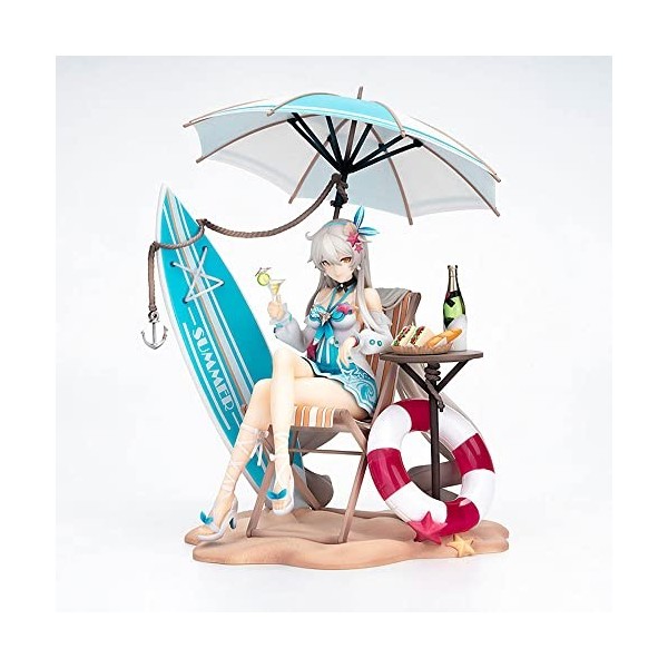 IMMANANT Honkai Impact 3rd Kiana Kaslana 1/8 Figurine Complète Chiffre danime Figurine Ecchi Statue de Personnage de Dessin 