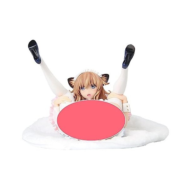 NEWLIA Figurine Ecchi Anime Figuren-Momo Nekoyanagi 1/6 Anime à Collectionner/modèle de Personnage PVC Statue Poupée Modèle D