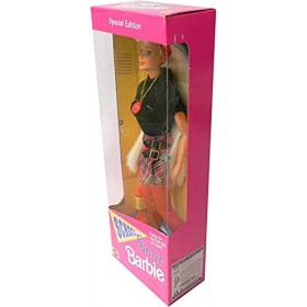 1995 Barbie - Shool Spirit - Rentrée des Classes - Prête pour le 1er jour de classe avec sa jupe écossaise - Spéciale Edition