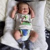 Imulation de Nouveau-né Fait à la Main en Vinyle Doux bébé Jumeaux Reborn bébé poupées Mignon réaliste Fait à la Main en Sili