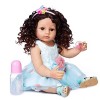 Poupées Réalistes pour Bébé Fille, en Silicone Souple, Vinyle, Ensemble Cadeau Lesté, 22 Pouces, Poupée Mignonne Et Réaliste 