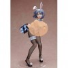 SOPTEC Figurine ECCHI - Yumi Bunny Ver. 1/4-Statue dAnime/Vêtements Amovibles/Adulte Jolie Fille/Modèle de Collection/Modèle