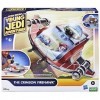 Star Wars The Crimson Firehawk, Vaisseau de 43 cm avec 2 Figurines, Jouets Star Wars pour Enfants