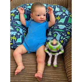 Pinky Reborn Poupée Reborn réaliste de 60 cm en vinyle doux pour nouveau-né - Cadeau danniversaire pour enfants