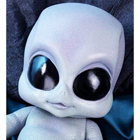 Nouveau-né Poupées Jouet Réaliste Reborn Bébé Alien Poupée Réaliste Cadeau De Noël Jouet Peinture À La Main Bain Imperméable 