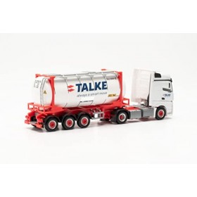 Herpa Mercedes-Benz Maquette Camion Actros Bigspace 18 Semi-remorque Porte-conteneurs Swap Talke, échelle 1/87, Model Allema