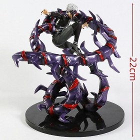 EyLuL 22cm - Tokyo Ghoul Ken Kaneki Personnage PVC série modèle poupée Jouet - modèle Cadeau Personnage Anime