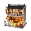 Bricolage Maison De Poupée Bricolage Maison De Poupée Meubles Miniature Maison De Poupée Kit Style Chinois Petite Maison en B