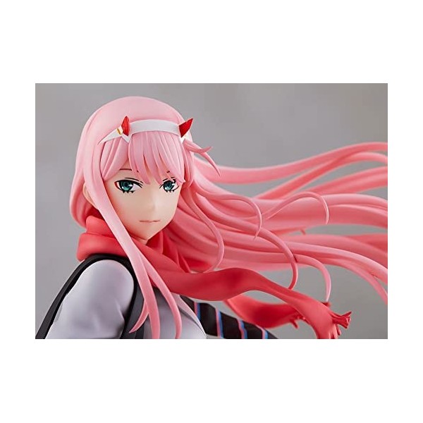 IMMANANT Chéri dans le FranXX - Zero Two - 1/7 - Uniform Ver. Chiffre danime Figurine Ecchi mignonne Statue de personnage de