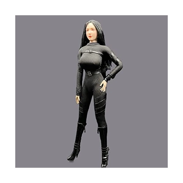 MDybf Vêtements De Poupée De Figurine Féminine à Léchelle 1/6, Combinaison De Combat Dagent Féminin, Applicable Aux Vêtemen