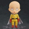 JJRPPFF Q Version Saitama Figure, 3,9 Pouces Un modèle de caractère Punch-Man, Multiples Accessoires Action remplaçable Poupé