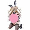 POMONO Waifu Figure Personnage Original -Satonaka Nonoka- 1/4 Bunny Ver. Figurine danime résille Cuisse Haute Bas Position a