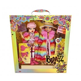 Bratz Poupées Mannequin Édition Spéciale JimmyPaul - Mois des Fiertés- ROXXI & NEVRA – 2 Poupées Mannequin, Tenues, Affiches,