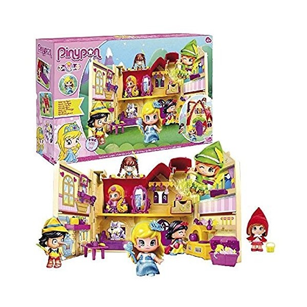 Pinypon - 700012406 - Mini Poupée - la Maison des Contes de Fée + 1 Figurine