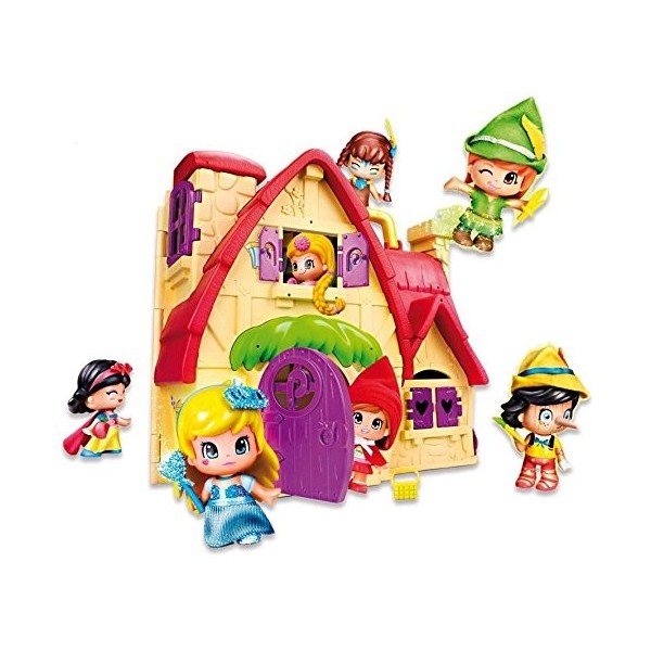 Pinypon - 700012406 - Mini Poupée - la Maison des Contes de Fée + 1 Figurine